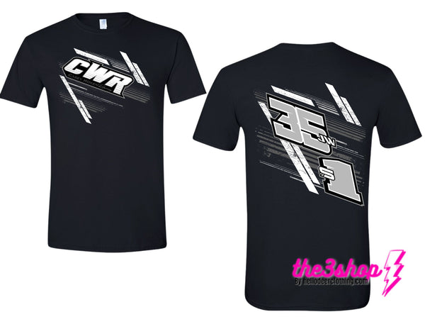 Casey Woken CWR/ Both Numbers- Tees/SS/Hoodie BW