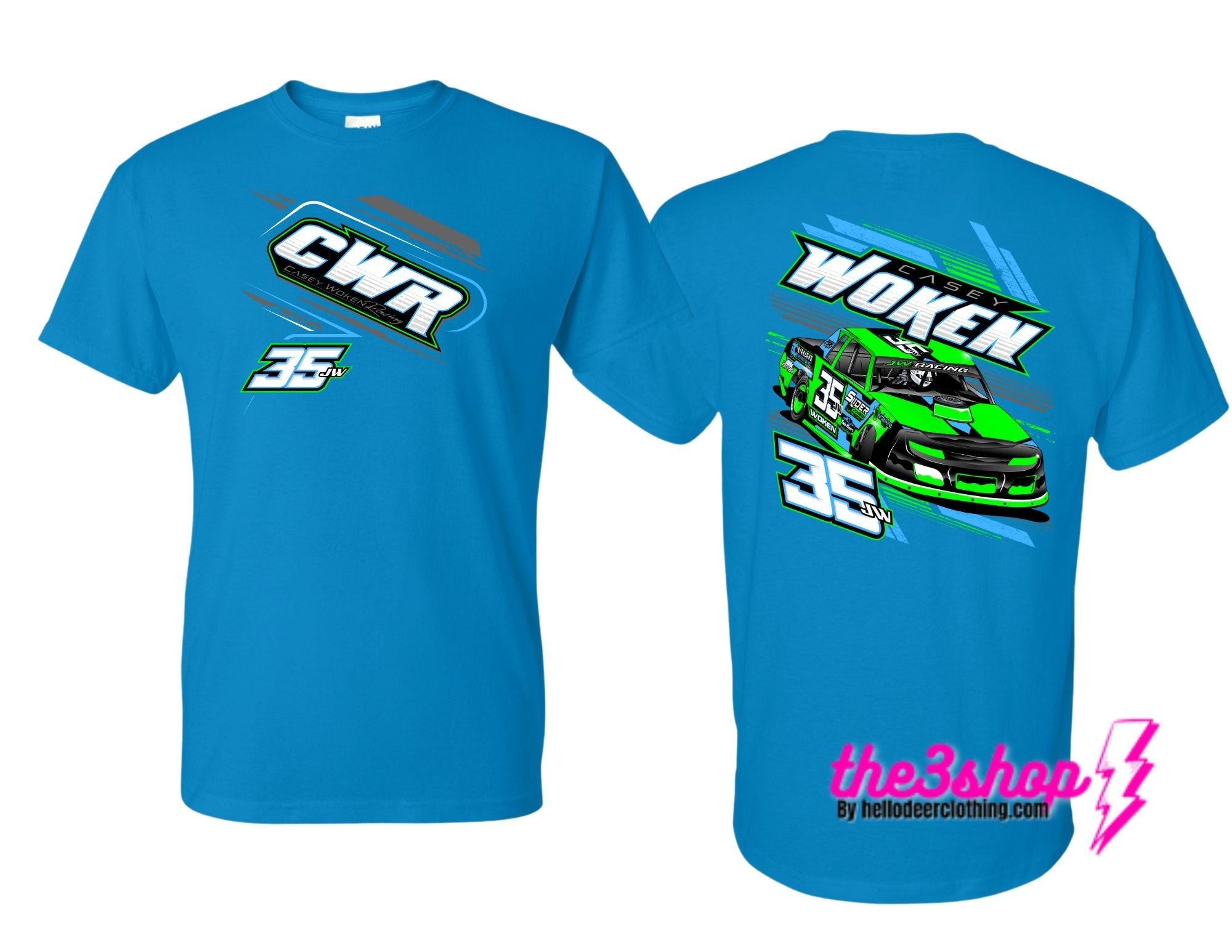 Casey Woken YOUTH & TODDLER Tees - Car Back