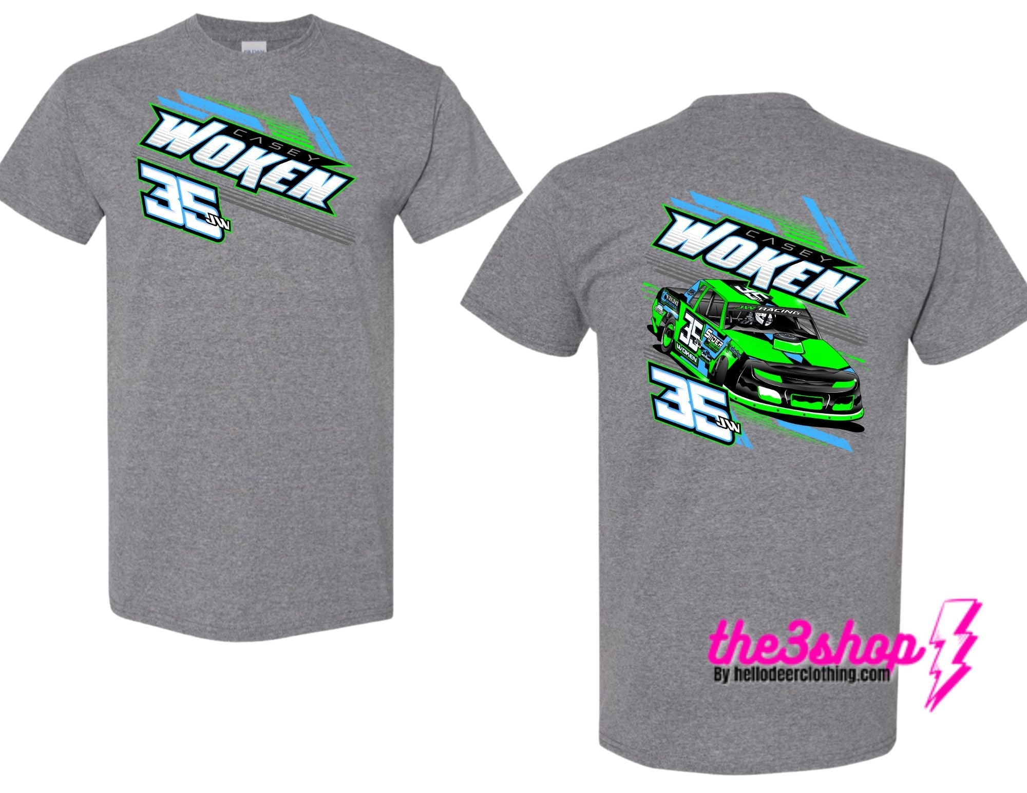 Casey Woken YOUTH & TODDLER Tees - Car Back